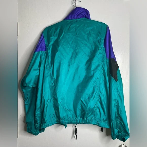 Vintage Columbia Windbreaker jacket. Mens size large - Picture 7 of 15
